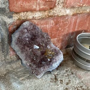 Purple amethyst quartz geode cluster nugget